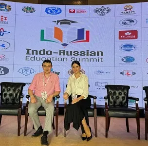 Делегация Уфимского университета – участник Первого индо-российского образовательного саммита